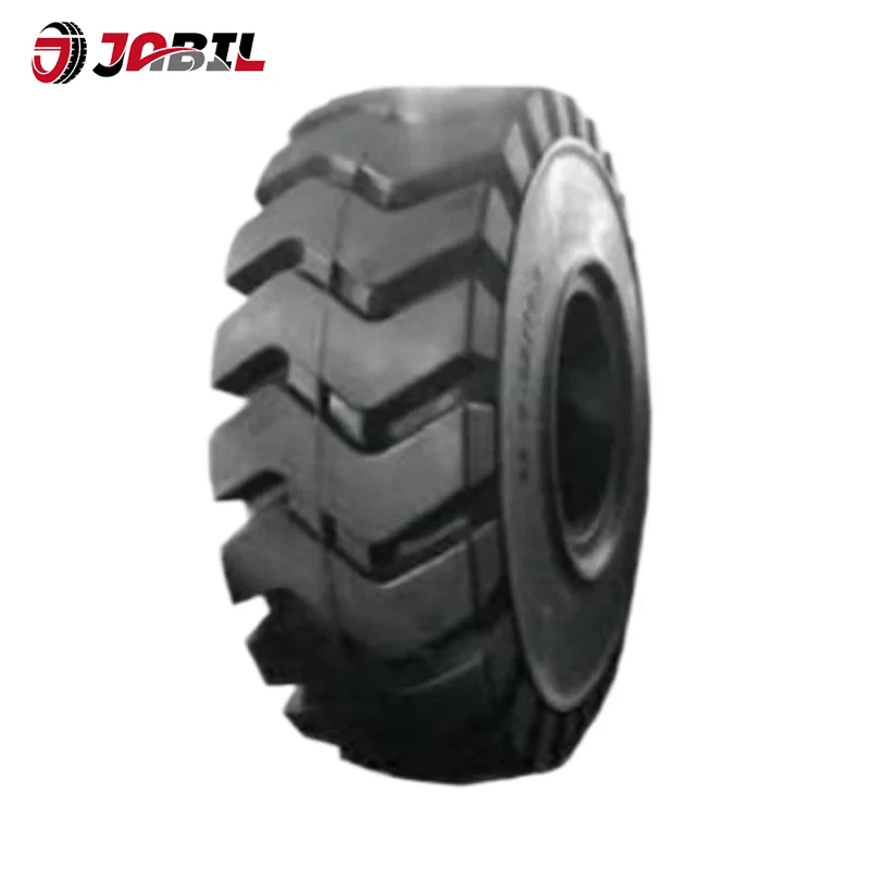 구멍이없는 단단한 OTR 타이어